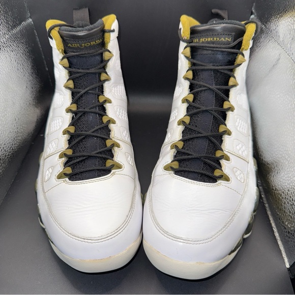 Size 12 - Air Jordan 9 Retro Statue 302370-109 CleanO Box Flawed (read).